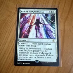 Path Of The Ghosthunter - N/M - March Of The Marchine Magic The Gathering MTG - Image 1
