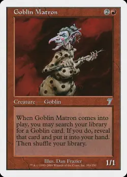 1x GOBLIN MATRON - Goblin - Modern Horizons/List/7th/Saga - MTG - Magic - Image 2