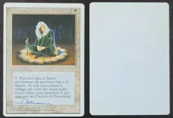 SIGNED MtG Magic D Willich Artist Proof _Italian 4E Fourth _ COP PROTECTION BLUE - Image 1