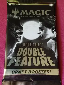 Magic The Gathering INNISTRAD DOUBLE FEATURE New Sealed Booster Pack MTG - Image 1