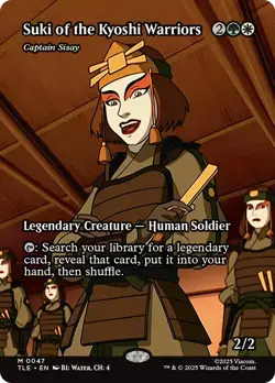 Suki of the Kyoshi Warriors - Captain Sisay (Borderless) [Avatar: The Last Airbe - Image 1