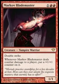 MRM FR/VF Maitre d'Epee Markov - Markov Blademaster MTG magic DKA - Image 1