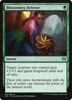 Blossoming Defense 1x MtG Kaladesh SP/NM - Image 1