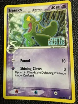 Treecko (Reverse Holo) 68/100 EX Crystal Guardians (NM) Pokemon TCG - Image 1