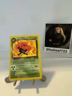Dark Vileplume 30/82 - Pokemon TCG - Team Rocket - Vintage Regular - Image 1