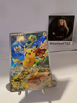 Pikachu 027 - Pokemon TCG - Sv: Scarlet & Violet Promo Cards Holo - Image 1