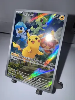 Pikachu 027 - Pokemon TCG - Sv: Scarlet & Violet Promo Cards Holo - Image 3