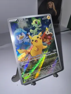 Pikachu 027 - Pokemon TCG - Sv: Scarlet & Violet Promo Cards Holo - Image 4