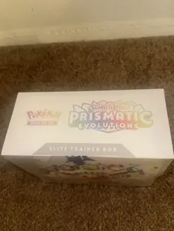 Pokemon Prismatic Evolutions Elite Trainer Box ETB - New Sealed & In-hand #4 - Image 3