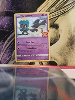 Marshadow 080/203 Holo Rare Trick or Trade Pokemon Holo Near Mint - Image 1