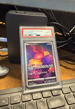 2022 Pokemon Japanese Sword & Shield Vstar Universe #187 Fa/Comfey PSA 10 - Image 1