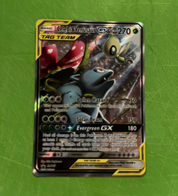 The Pokemon Company Celebi & Venusaur GX SM167 Promo TAG TEAM GX Holo 270 HP - Image 1