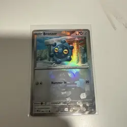 Bronzor 066/131 (Master Ball Pattern) Prismatic Evolutions Pokemon Near Mint - Image 1