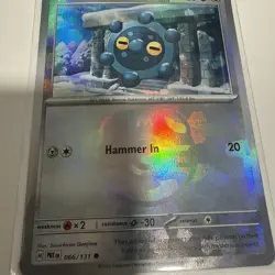 Bronzor 066/131 (Master Ball Pattern) Prismatic Evolutions Pokemon Near Mint - Image 2