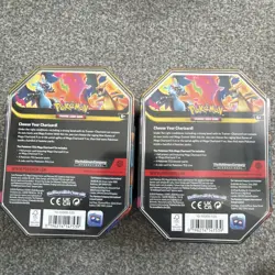 Pokemon Phantasmal Flames big tin x2 + 2x booster pack + Pokeball tin x2 E25 - Image 5