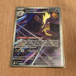 Pokemon TCG Toxtricity 103/094 Full Art Illustration Rare Holo Phantasmal Flames - Image 1