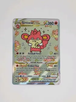 Simisear VSTAR GG37/GG70 Pokemon TCG Crown Zenith Galarian Gallery - Image 1