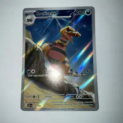 Pokemon TCG Krokorok 136/086 Sv: Black Bolt Holo FAST SHIP - Image 1