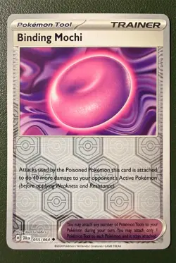Pokemon TCG Binding Mochi 55/64 Shrouded Fable SV6.5 Reverse Holo NM - Image 1
