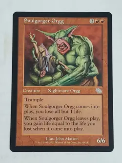 MTG Soulgorger Orgg (Judgement/Red/U) - BGM - Image 1