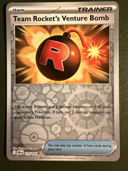 Pokemon TCG Team Rocket's Venture Bomb 179/182 Destined Rivals Scarlet & Violet - Image 1