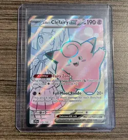 Lillie's Clefairy ex 173/159 Journey Together Ultra Rare Pokemon TCG - Image 1