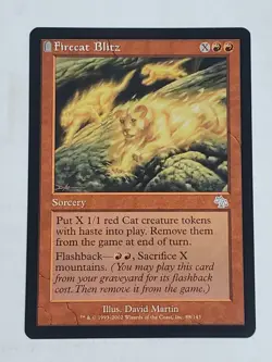 MTG Firecat Blitz (Judgement/Red/U) - BGM - Image 1