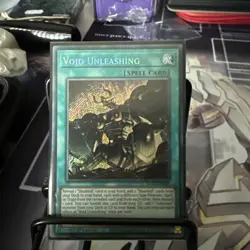 Void Unleashing Secret Rare BLGG-EN025 Yugioh - Image 1