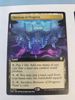 MTG - Horizon of Progress Extended Art - Commander Modern Horizons 3 - Image 1