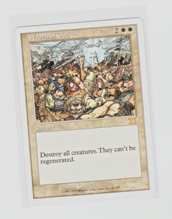 Magic the Gathering ~ MTG ~ 1x Wrath of God ~ Sixth Edition ~ 6th Ed ~ M/NM - Image 1