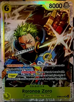 Roronoa Zoro ST29-014 SR Stard Deck (EGGHEAD) - ONE PIECE Card Game - Image 1