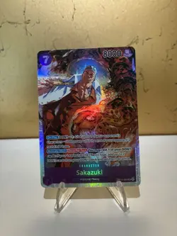1x Sakazuki OP16-065 SR The Time of Battle Foil English One Piece - Image 1