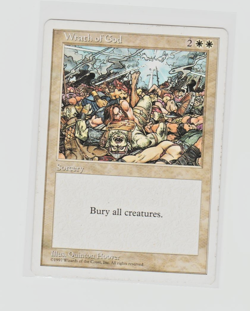 Magic the Gathering ~ MTG ~ 1x Wrath of God ~ Fifth Edition ~ MP - Image 1