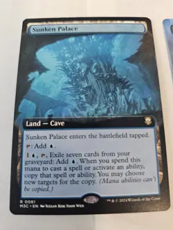 MTG - Sunken Palace Extended Art - Commander Modern Horizons 3 - Image 1