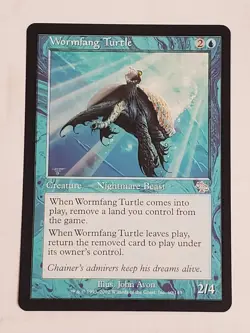 MTG Wormfang Turtle (Judgement/Blue/U) - BGM - Image 1