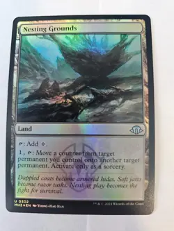 MTG - FOIL Nesting Grounds - Modern Horizons 3 - Image 1