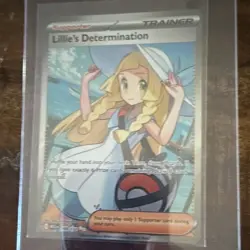 Pokemon TCG Lillie's Determination 169/132 ME01 Ultra Rare Full Art Holo (EN) - Image 1