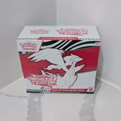 Pokemon White Flare Elite Trainer Box ETB Factory Sealed Reshiram - Image 1