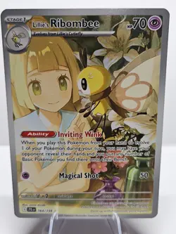 Lillie's Ribombee - SV 09: Journey Together 164/159 - IR - Pokemon TCG NM - Image 1