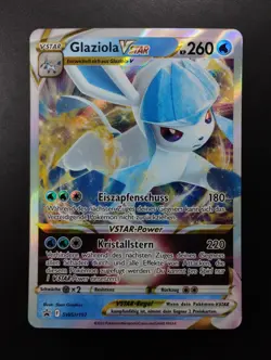 POKEMON 2022 | GLACEON VSTAR | SWSH197 BLACK STAR PROMO | GERMAN | MINT - Image 1
