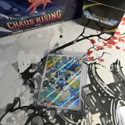 Pokemon TCG Riolu 215/198 Illustration Rare Scarlet And Violet Base Set NM - Image 1