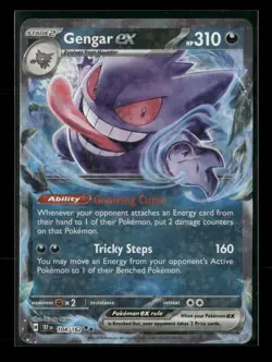 Gengar ex 104/162 Temporal Forces NM/M Pokemon - Image 1