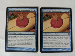 2 Knowledge Exploitation Morningtide MTG NM Free shipping with tracking - Image 1