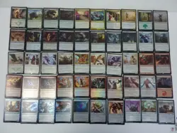 Lot of 50 MTG - Japanese FOIL Holo - Multicolor Cards - Magic the Gathering - Image 1