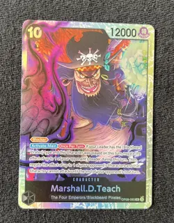 Marshall D Teach OP-09 SR | One Piece TCG: The Best Vol. 2 English - Foil LP - Image 1