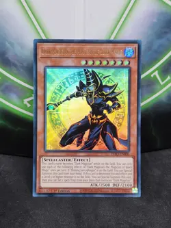 Yugioh Dark Magician the Magician of Black Magic INFO-EN006 Ultra Rare 1st Ed NM - Image 1
