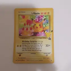 Pokemon ______'s Pikachu Holo Promo WotC 24/53 English 1999 50 HP Card - Image 1