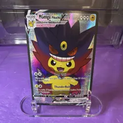 Pokemon MGenga Pikachu Cosmax Full Art Holo Card - Image 1
