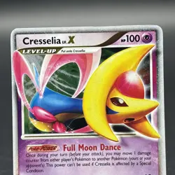 Pokemon Cresselia LV.X Holo Card 103/106 Great Encounters MP Condition - Image 2