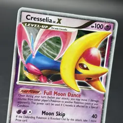Pokemon Cresselia LV.X Holo Card 103/106 Great Encounters MP Condition - Image 4
